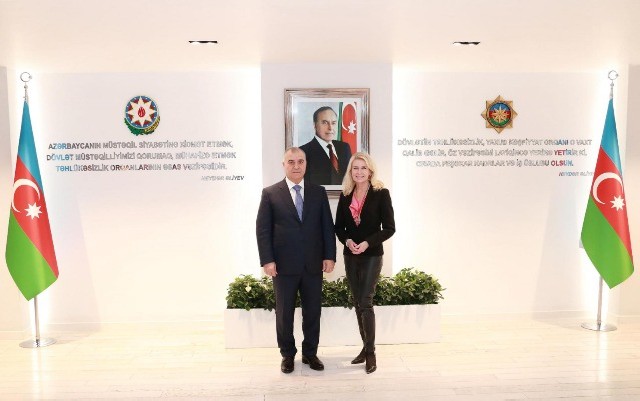 ATƏT PA-nın prezidenti ilə DTX-də görüş keçirilib - Foto