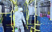 “Xaliq Faiqoğlu” şirkətinin avtobusları müntəzəm olaraq dezinfeksiya edilir - Fotolar