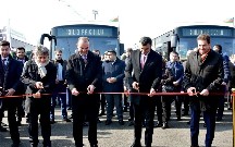 “Xaliq Faiqoğlu” şirkəti Bakıya AVRO-6 standartlı CNG avtobusları gətirdi - Fotolar